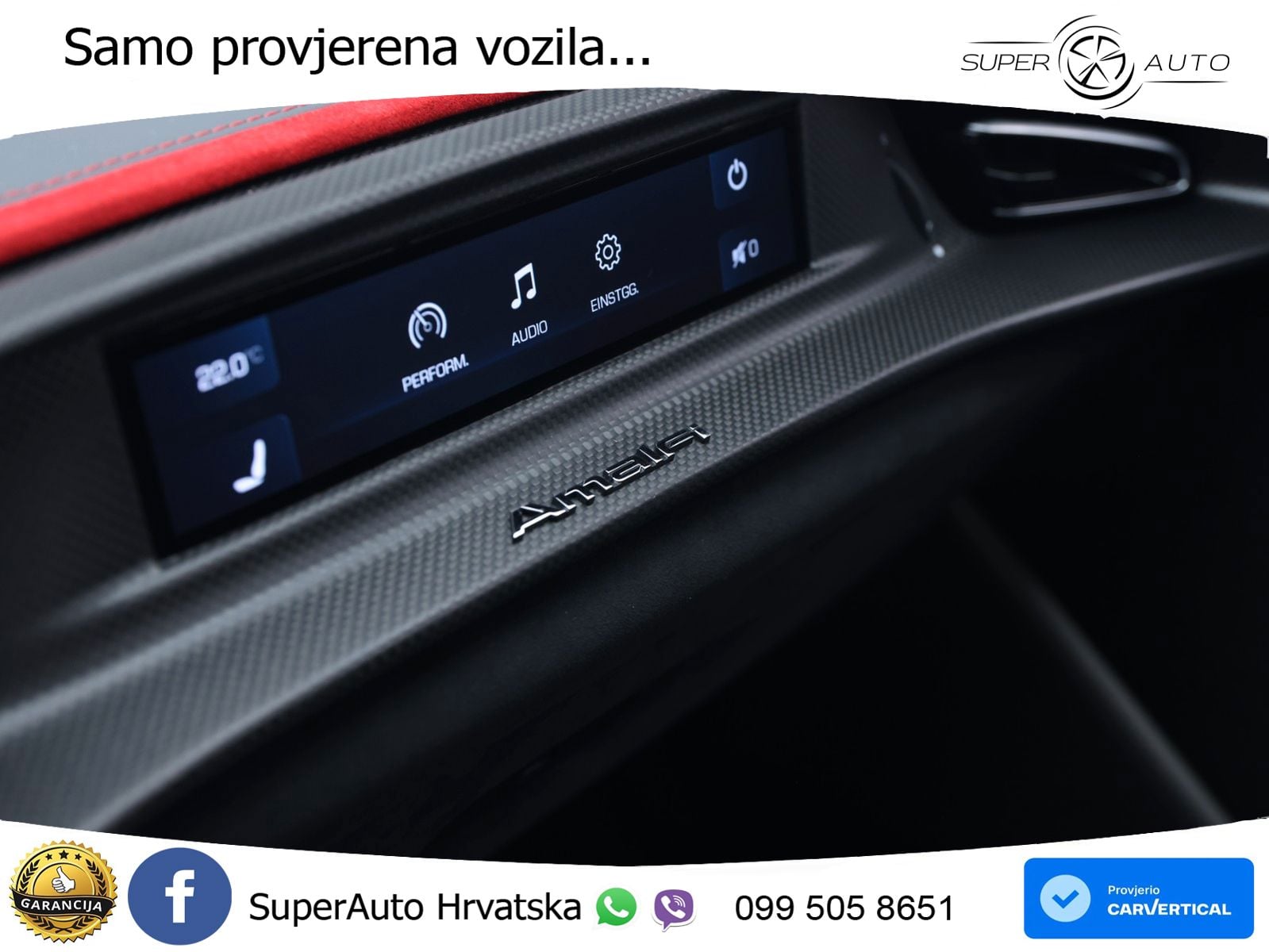 Ferrari Amalfi 3.9 V8 (640 KS) F1 DCT MATRIX+GR SJED+KAM