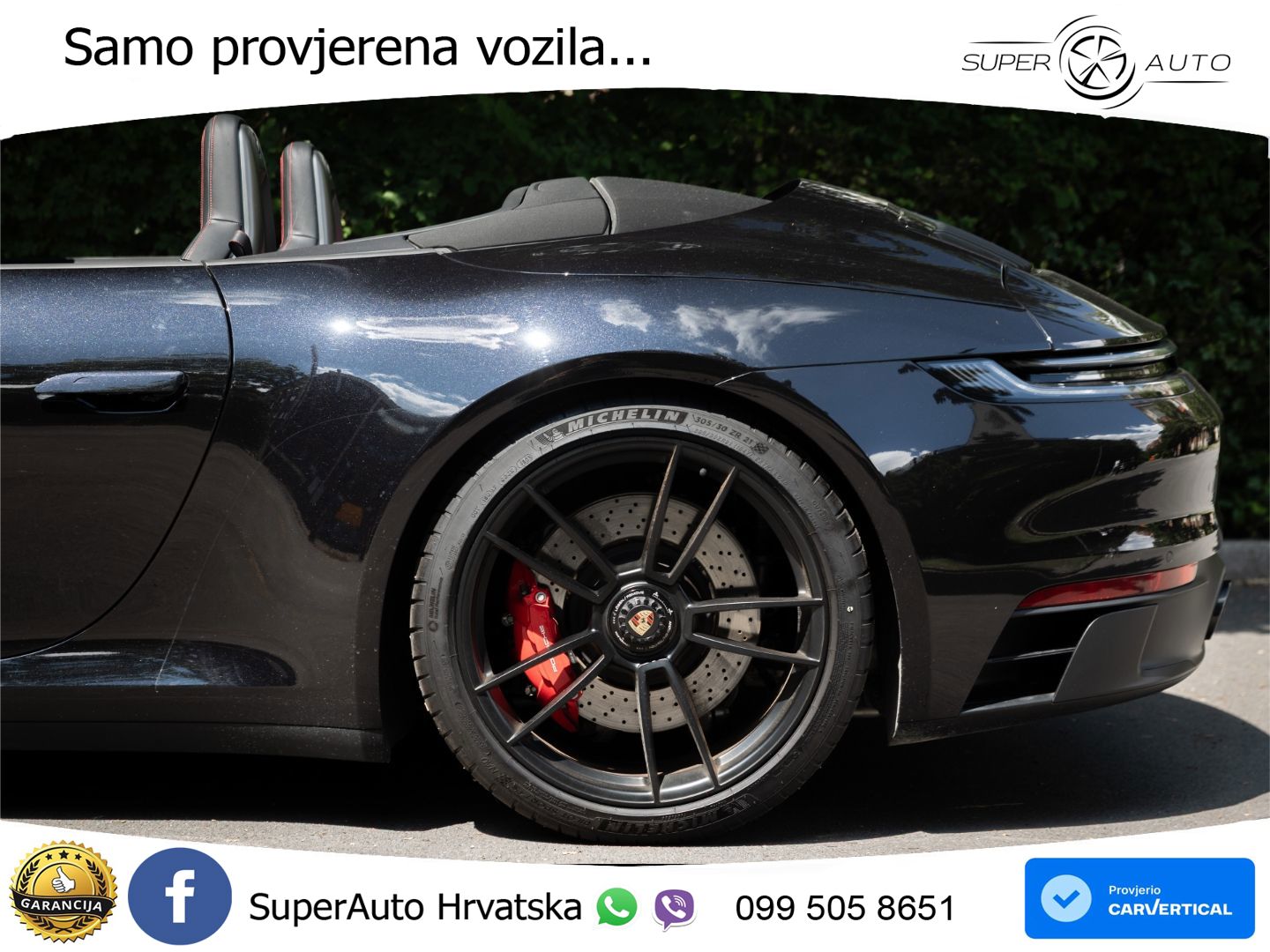 Porsche 911 Carrera 4 GTS Cabriolet 3.0 (480 KS) PDK LED+GR SJED+ACC