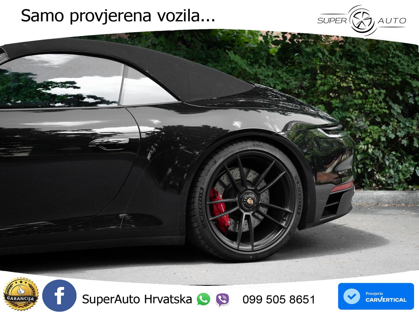Porsche 911 Carrera 4 GTS Cabriolet 3.0 (480 KS) PDK LED+GR SJED+ACC