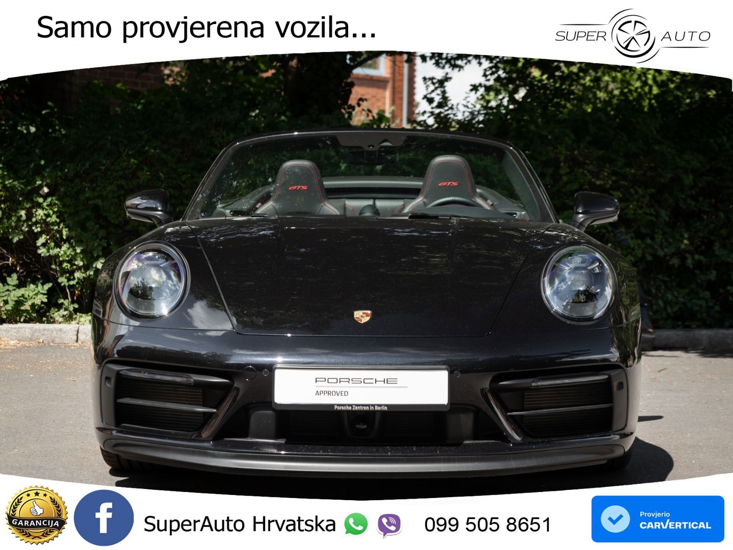 Porsche 911 Carrera 4 GTS Cabriolet 3.0 (480 KS) PDK LED+GR SJED+ACC