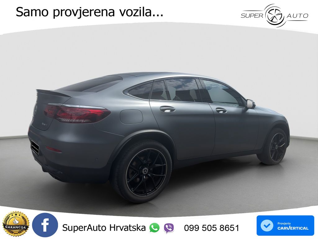 Mercedes GLC Coupe 400d (330 KS) 4MATIC 9G-TRONIC AMG ZRAČNI+ACC+4xGR SJED+360