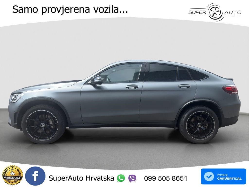 Mercedes GLC Coupe 400d (330 KS) 4MATIC 9G-TRONIC AMG ZRAČNI+ACC+4xGR SJED+360