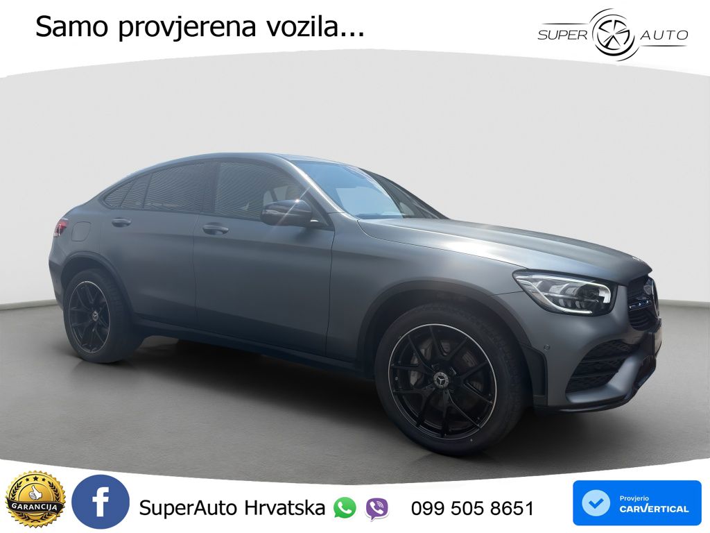 Mercedes GLC Coupe 400d (330 KS) 4MATIC 9G-TRONIC AMG ZRAČNI+ACC+4xGR SJED+360