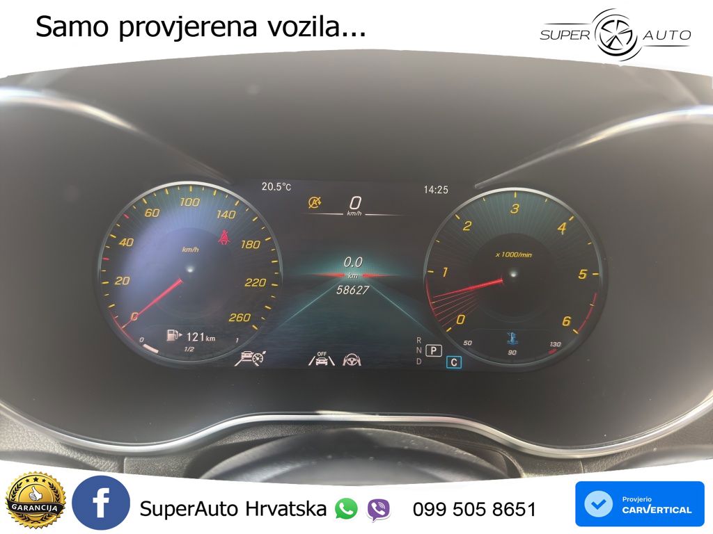 Mercedes GLC Coupe 400d (330 KS) 4MATIC 9G-TRONIC AMG ZRAČNI+ACC+4xGR SJED+360