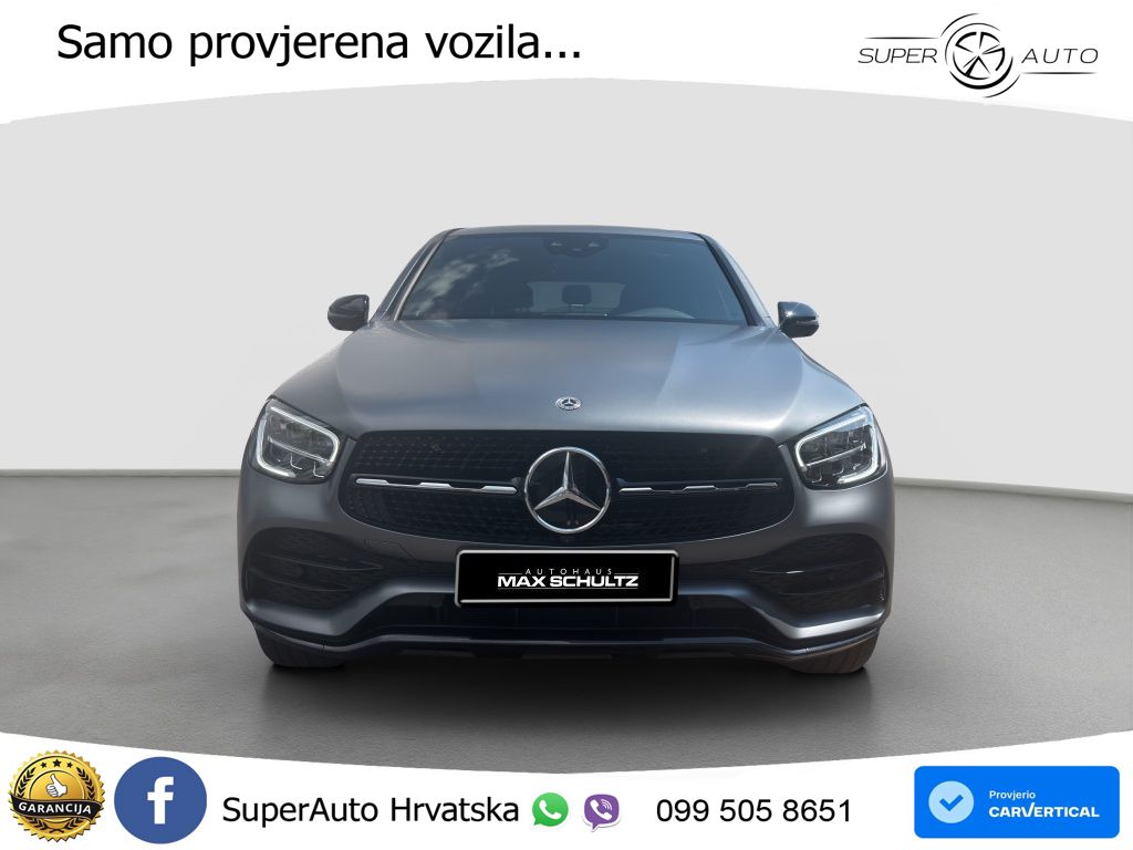 Mercedes GLC Coupe 400d (330 KS) 4MATIC 9G-TRONIC AMG ZRAČNI+ACC+4xGR SJED+360