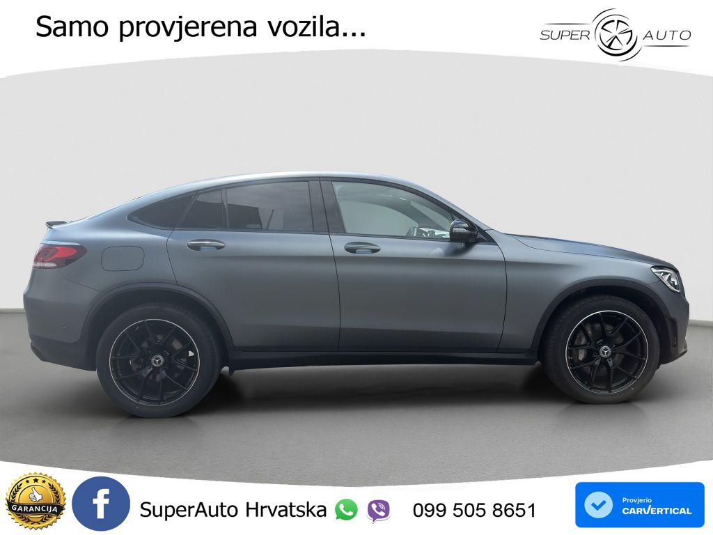 Mercedes GLC Coupe 400d (330 KS) 4MATIC 9G-TRONIC AMG ZRAČNI+ACC+4xGR SJED+360