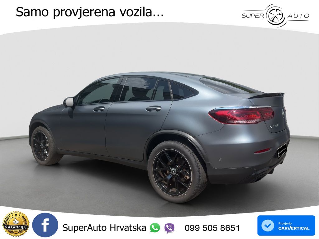 Mercedes GLC Coupe 400d (330 KS) 4MATIC 9G-TRONIC AMG ZRAČNI+ACC+4xGR SJED+360