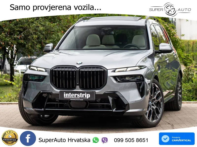 BMW X7 40d (352 KS) xDrive Steptronic M Sport LED+GR SJED+ACC