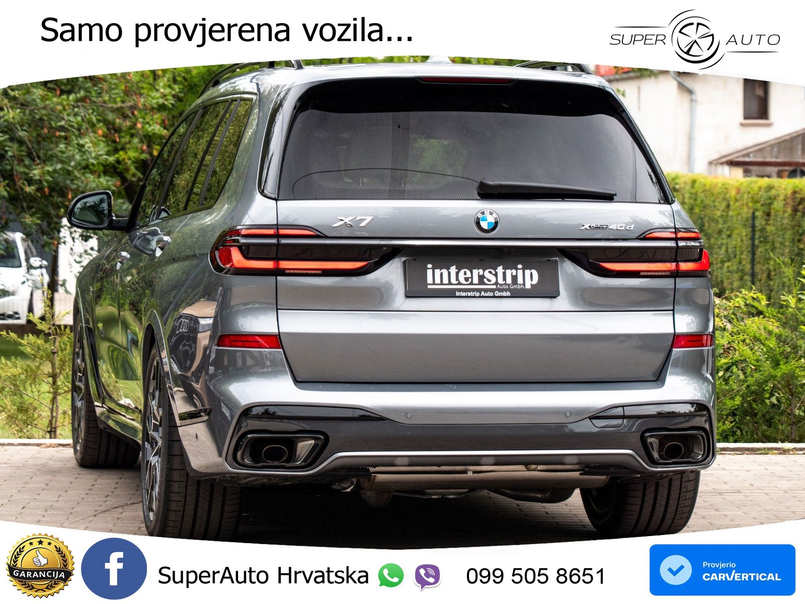 BMW X7 40d (352 KS) xDrive Steptronic M Sport LED+GR SJED+ACC