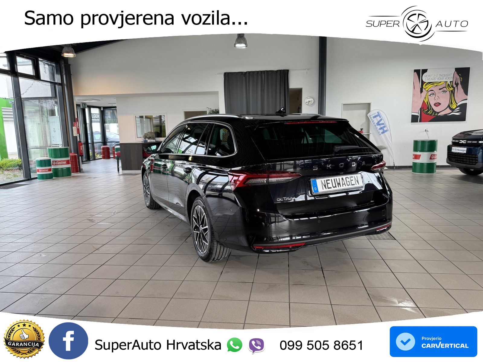 Škoda Octavia Combi 2.0 TDI (150 KS) DSG Selection LED+GR SJED+ACC