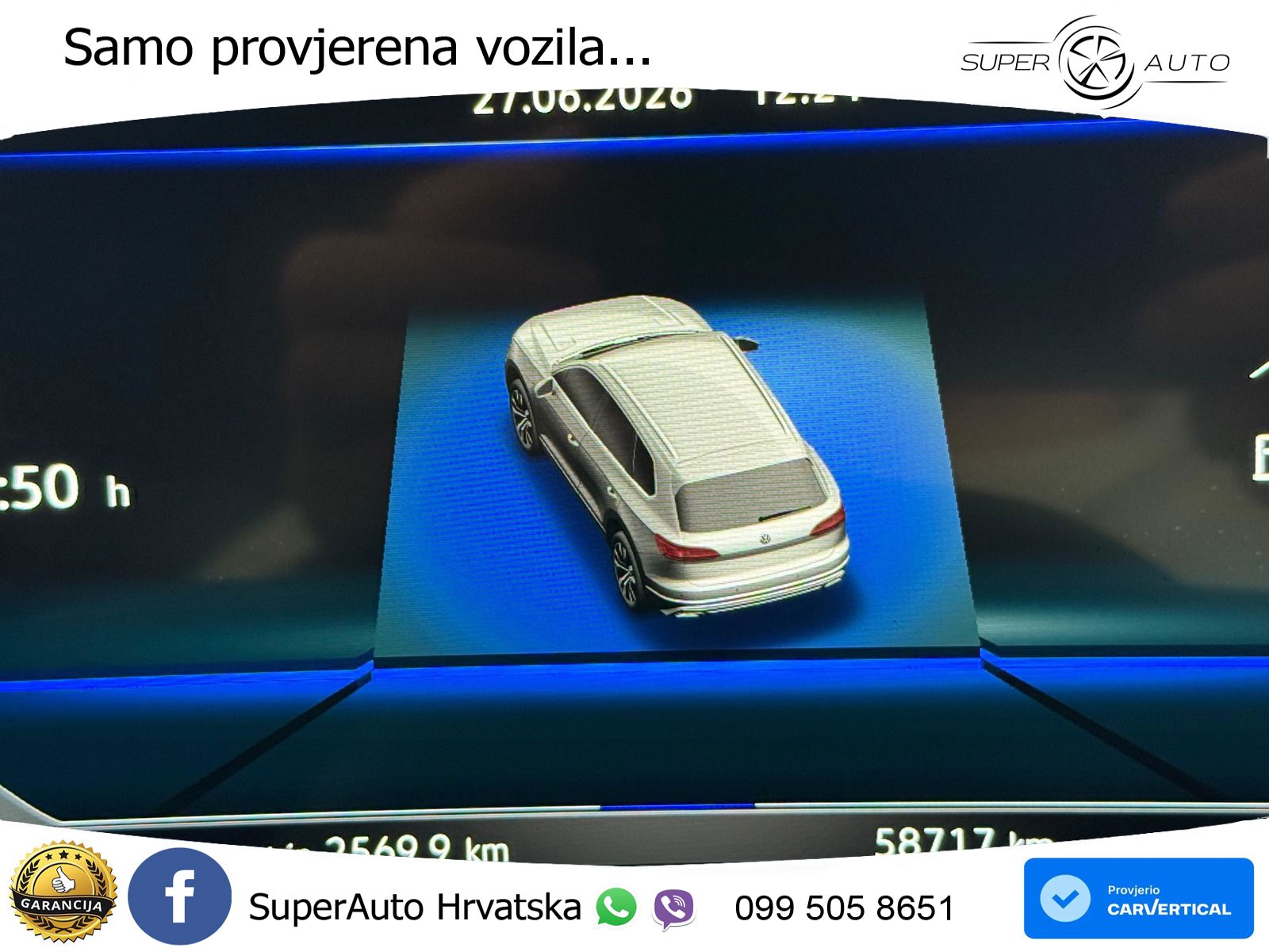 Volkswagen Touareg 3.0 V6 TDI (286 KS) 4MOTION Tiptronic R-Line LED+GR SJED+ACC