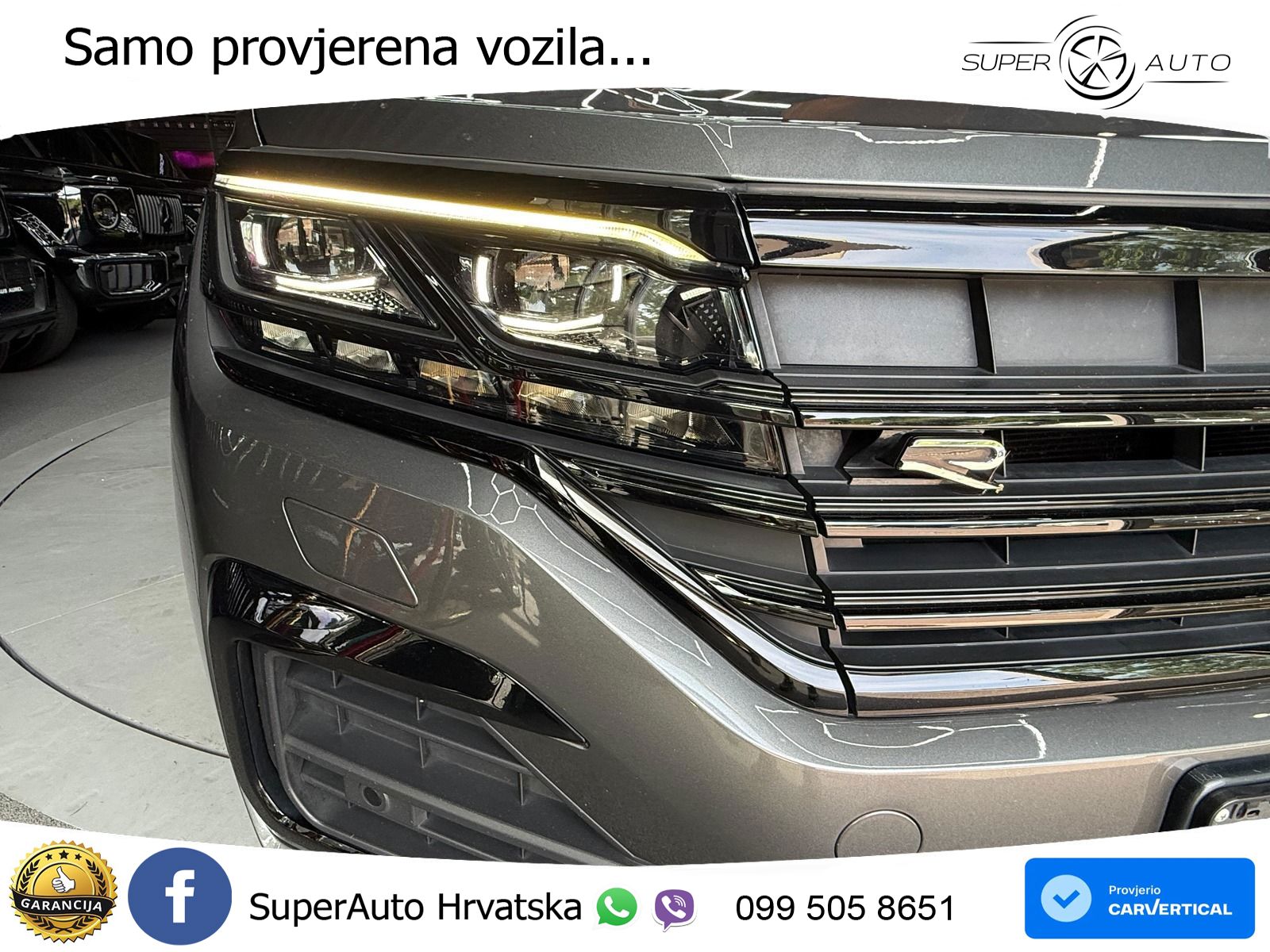 Volkswagen Touareg 3.0 V6 TDI (286 KS) 4MOTION Tiptronic R-Line LED+GR SJED+ACC