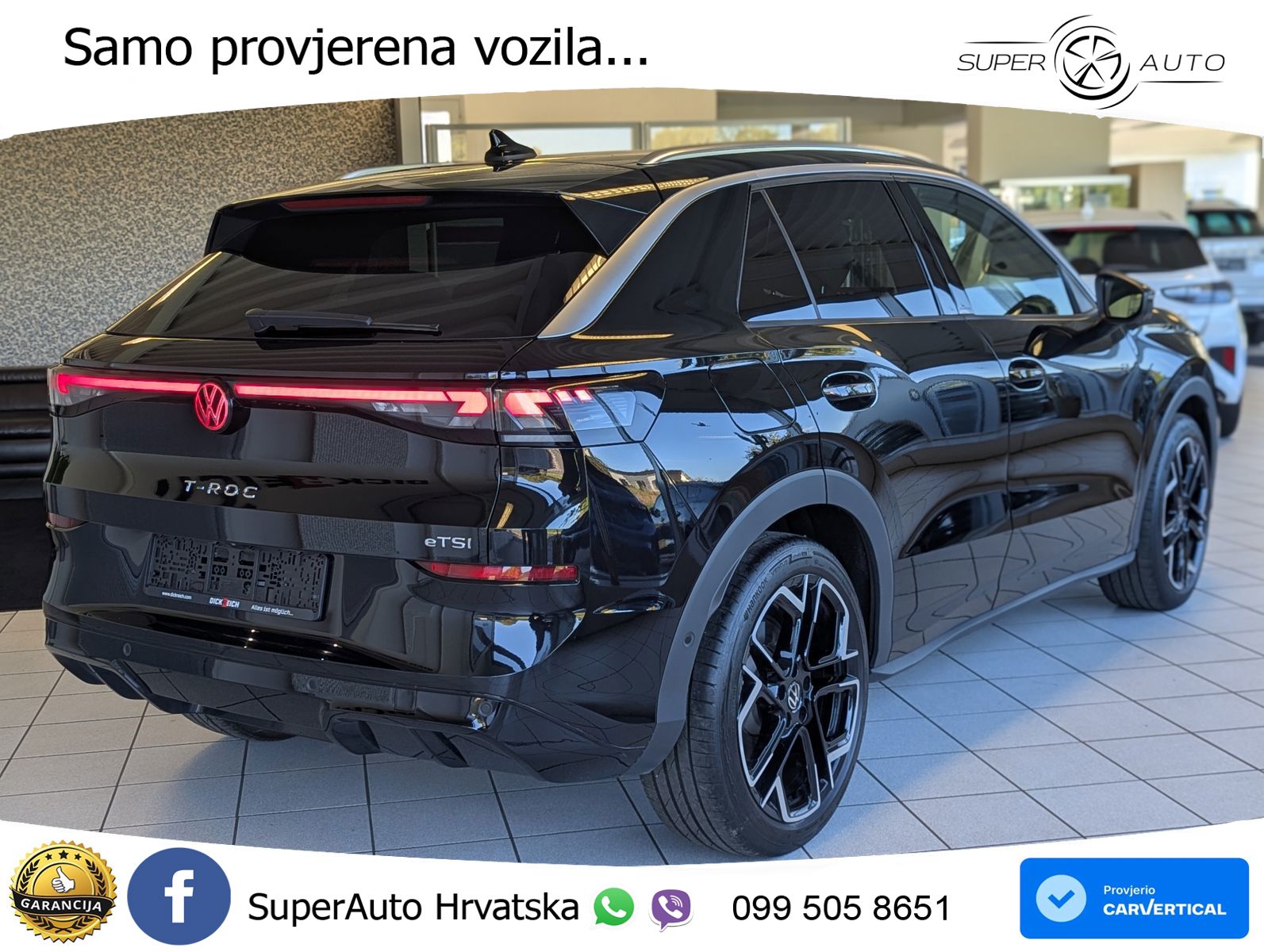 Volkswagen T-Roc II 1.5 eTSI (150 KS)  DSG LED+GR SJED+ACC