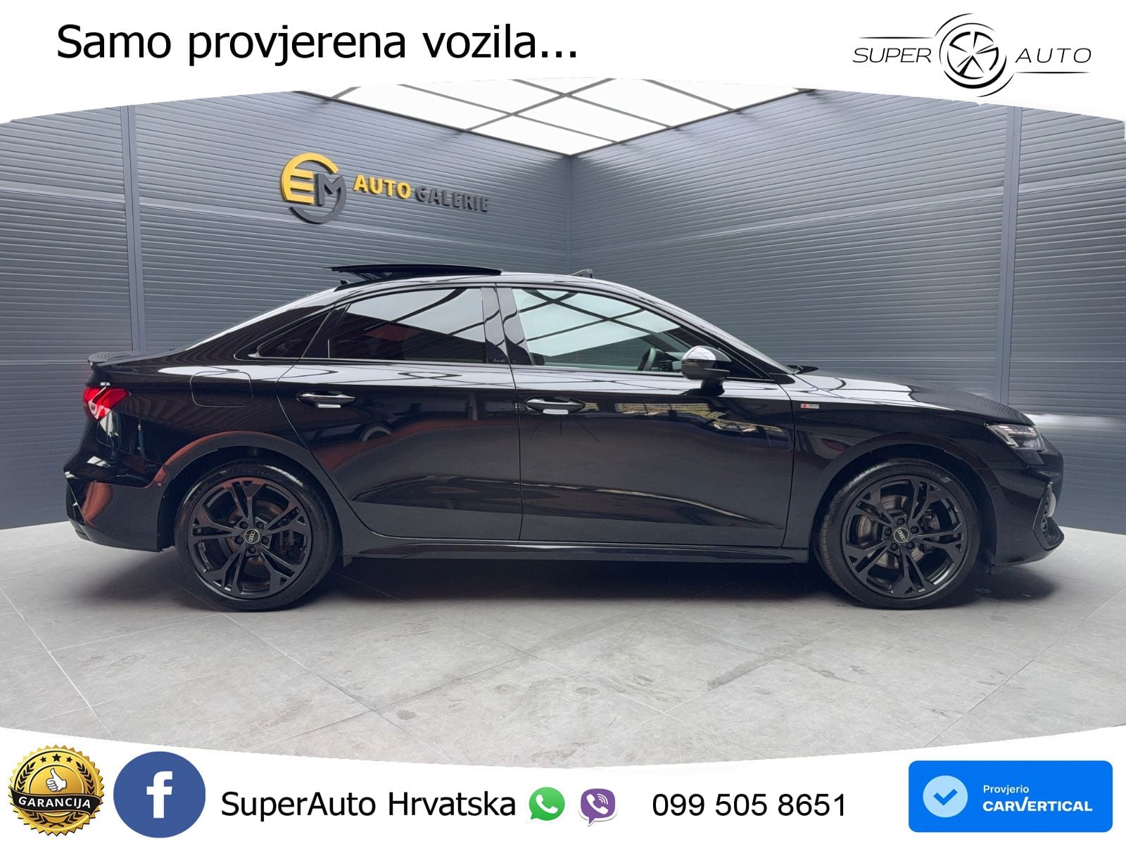 Audi A3 Limuzina 35 TFSI (150 KS) S tronic S line LED+GR SJED+ACC