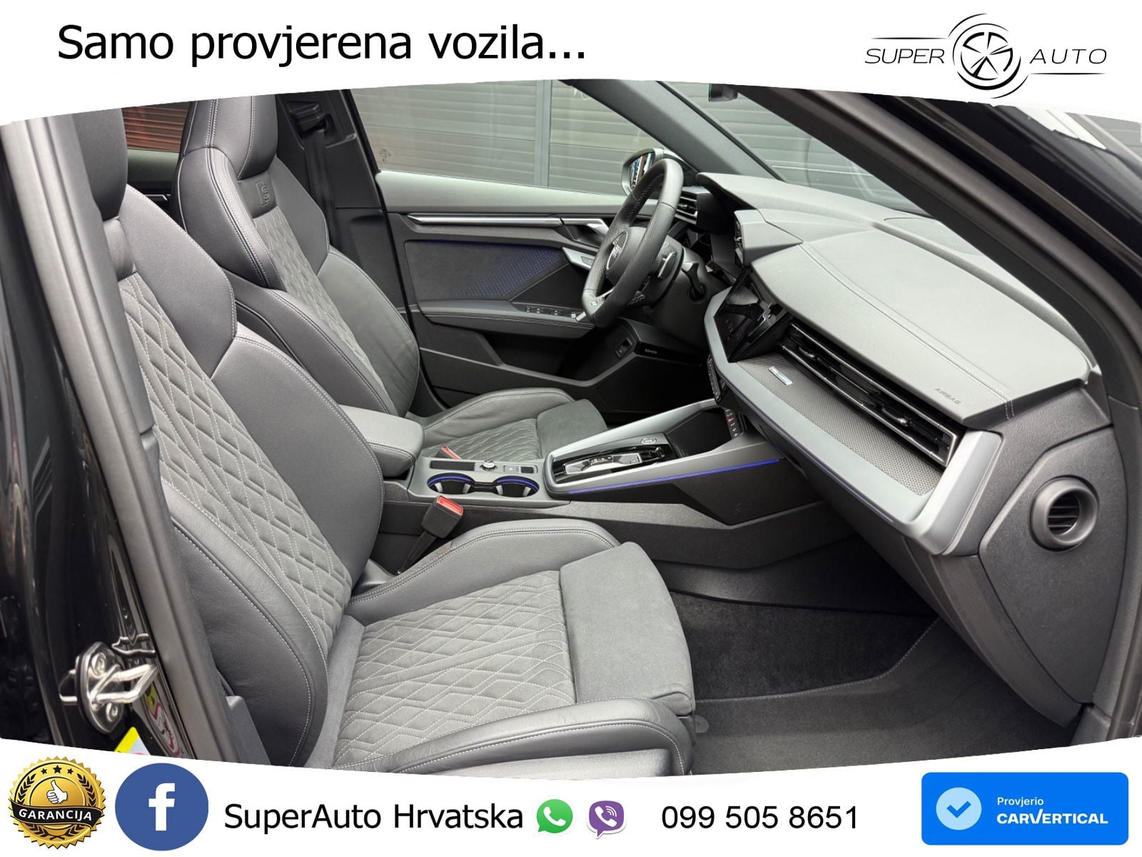 Audi A3 Limuzina 35 TFSI (150 KS) S tronic S line LED+GR SJED+ACC