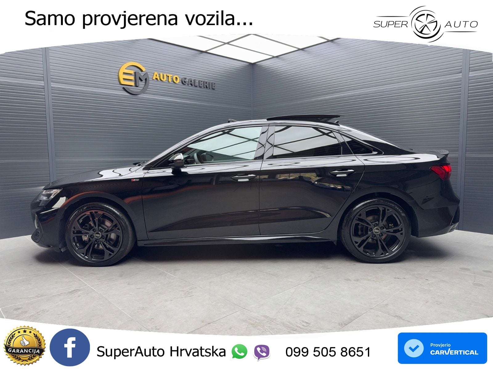 Audi A3 Limuzina 35 TFSI (150 KS) S tronic S line LED+GR SJED+ACC