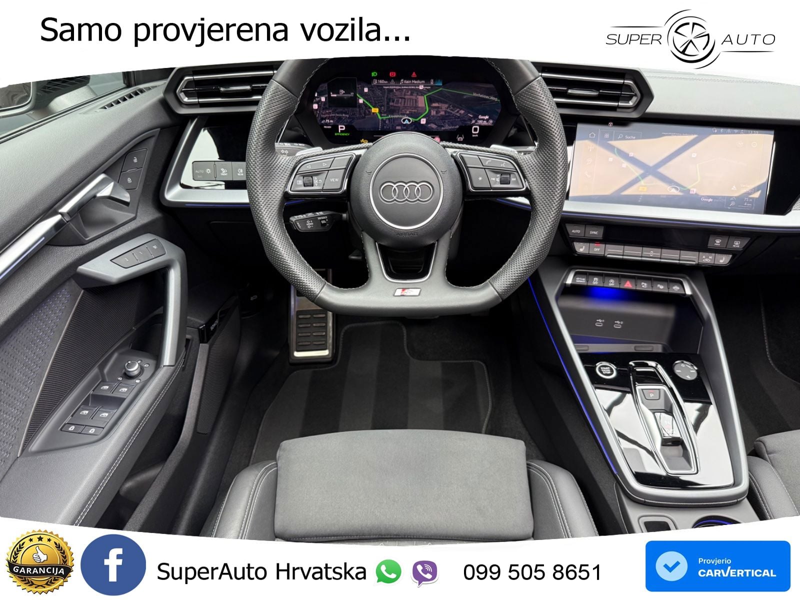 Audi A3 Limuzina 35 TFSI (150 KS) S tronic S line LED+GR SJED+ACC