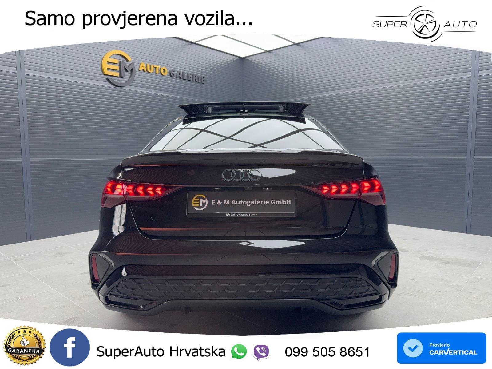 Audi A3 Limuzina 35 TFSI (150 KS) S tronic S line LED+GR SJED+ACC
