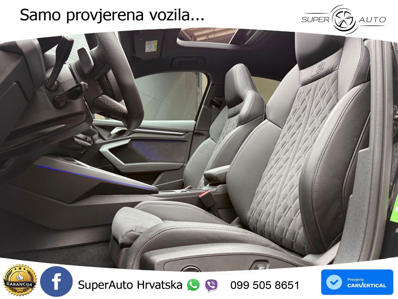 Audi A3 Limuzina 35 TFSI (150 KS) S tronic S line LED+GR SJED+ACC