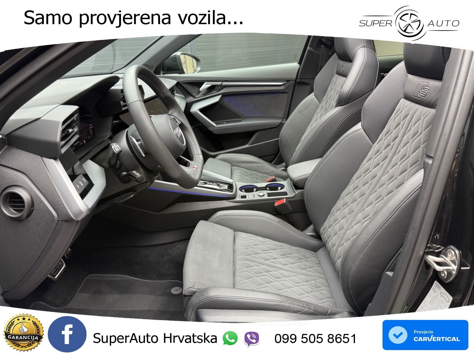 Audi A3 Limuzina 35 TFSI (150 KS) S tronic S line LED+GR SJED+ACC