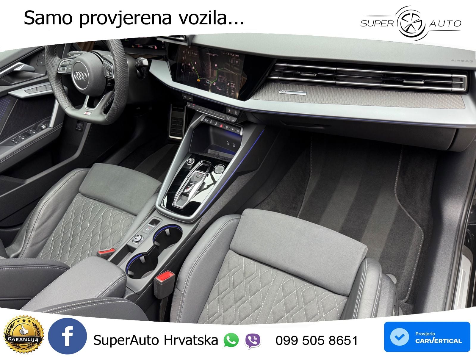 Audi A3 Limuzina 35 TFSI (150 KS) S tronic S line LED+GR SJED+ACC