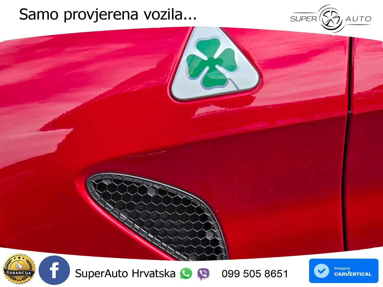 Alfa Romeo Giulia Quadrifoglio 2.9 V6 Bi-Turbo (520 KS) Automatic LED+GR SJED+ACC