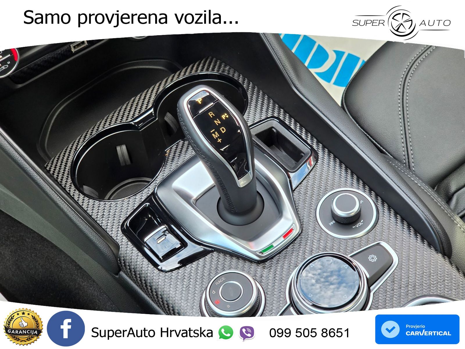 Alfa Romeo Giulia Quadrifoglio 2.9 V6 Bi-Turbo (520 KS) Automatic LED+GR SJED+ACC
