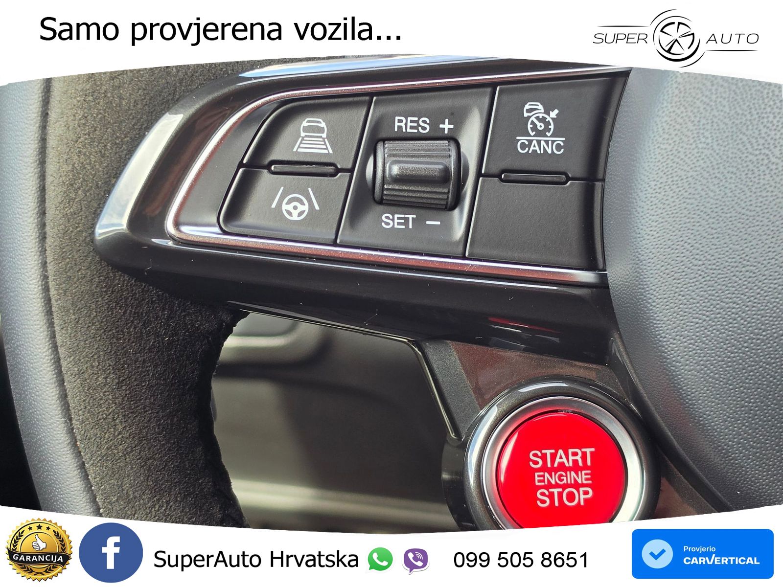 Alfa Romeo Giulia Quadrifoglio 2.9 V6 Bi-Turbo (520 KS) Automatic LED+GR SJED+ACC