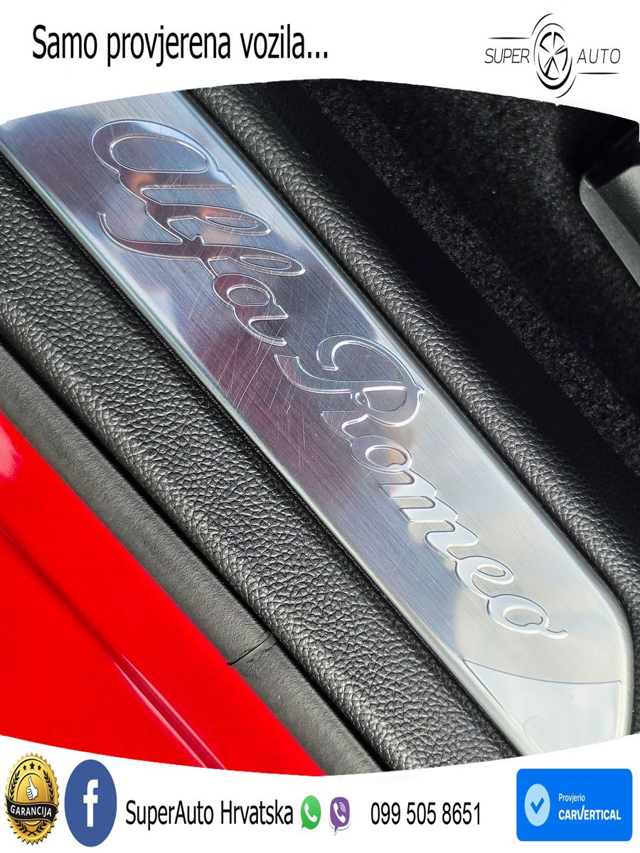 Alfa Romeo Giulia Quadrifoglio 2.9 V6 Bi-Turbo (520 KS) Automatic LED+GR SJED+ACC