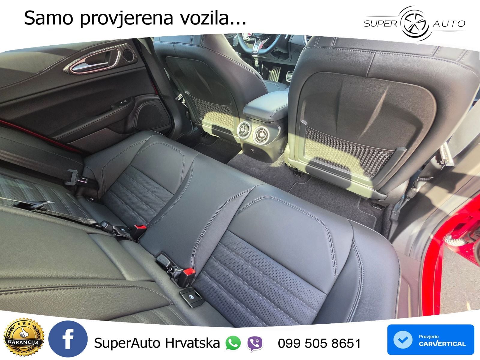 Alfa Romeo Giulia Quadrifoglio 2.9 V6 Bi-Turbo (520 KS) Automatic LED+GR SJED+ACC