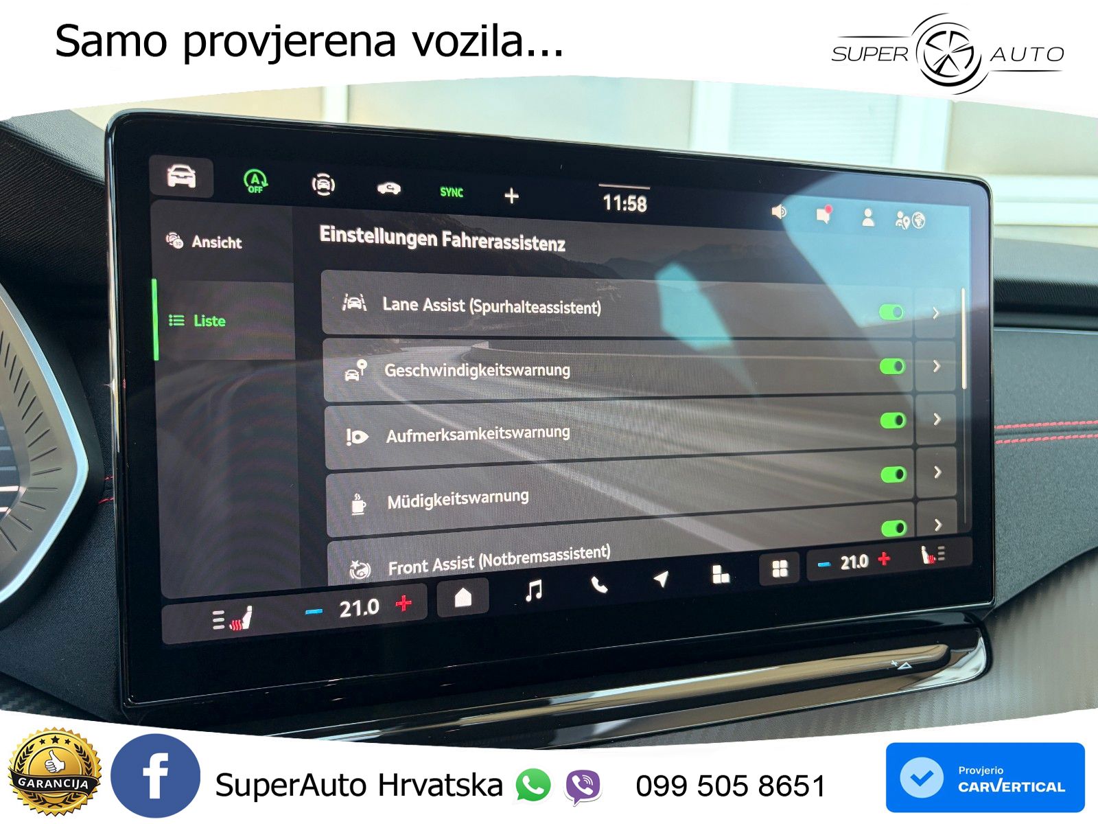 Škoda Octavia Combi RS 2.0 TSI (265 KS) DSG MATRIX+GR SJED+KAM