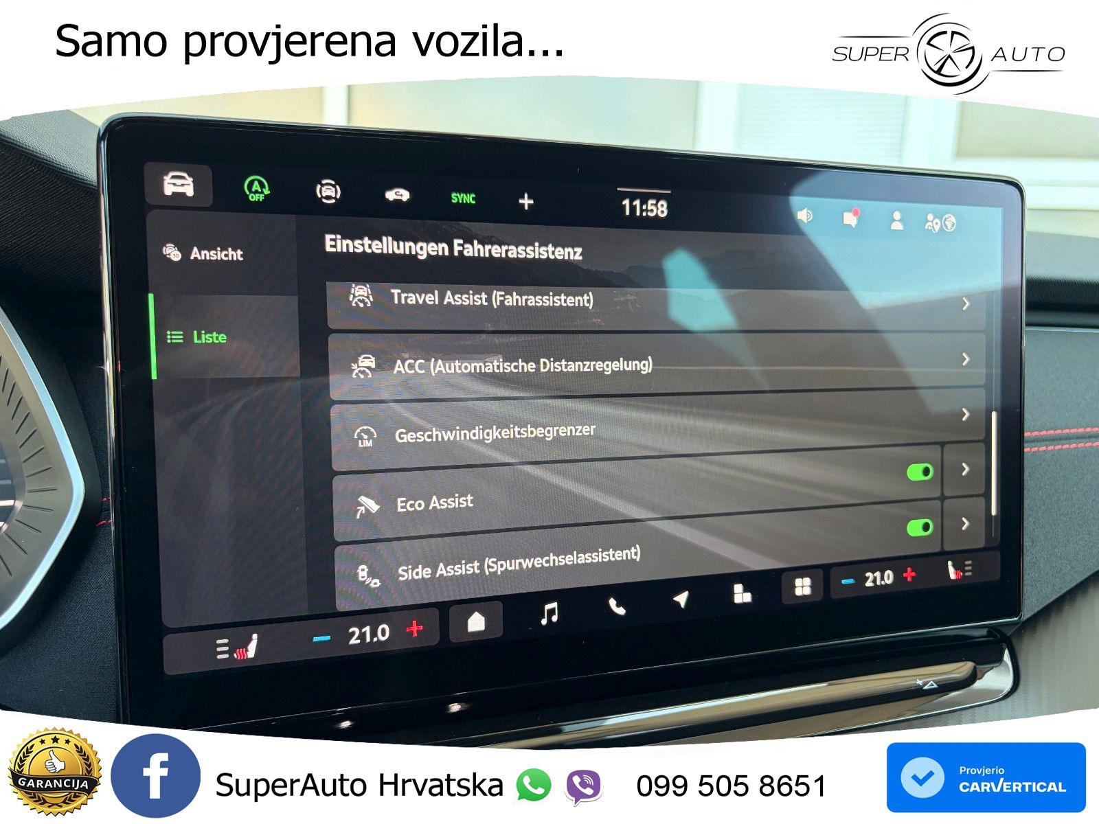 Škoda Octavia Combi RS 2.0 TSI (265 KS) DSG MATRIX+GR SJED+KAM