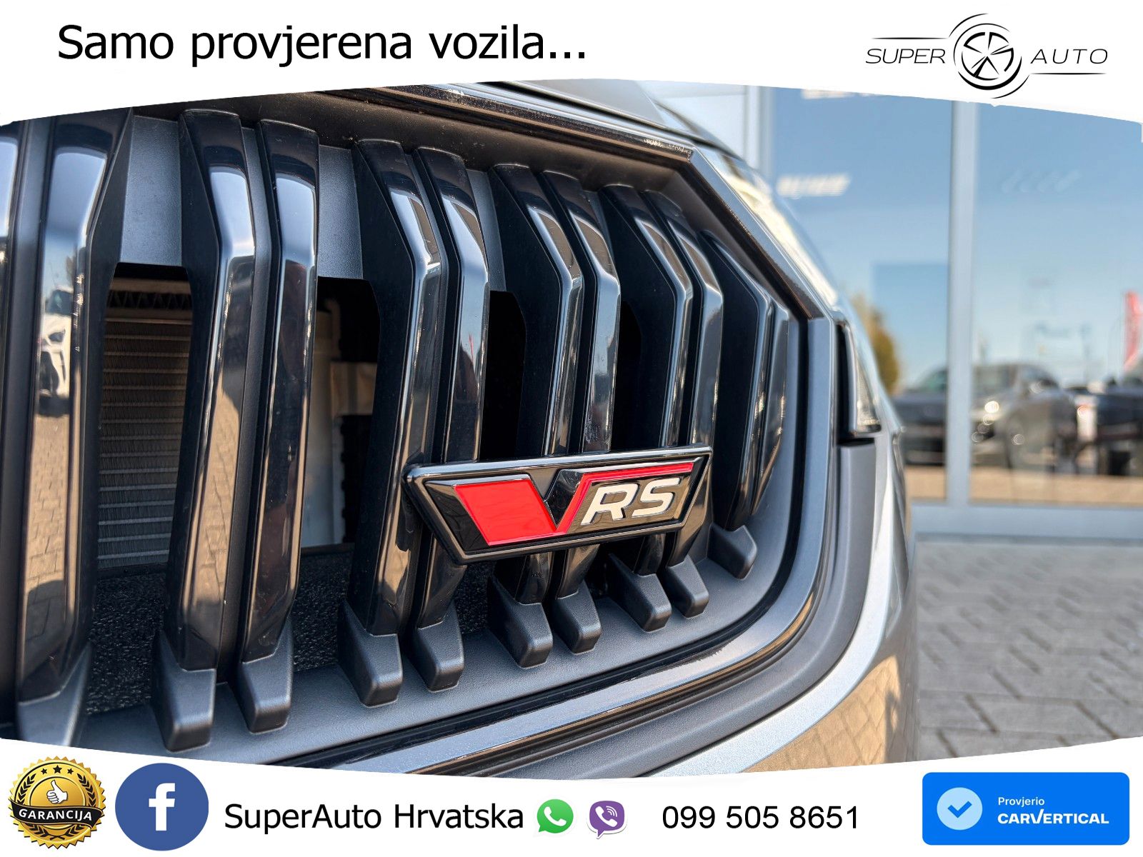 Škoda Octavia Combi RS 2.0 TSI (265 KS) DSG MATRIX+GR SJED+KAM
