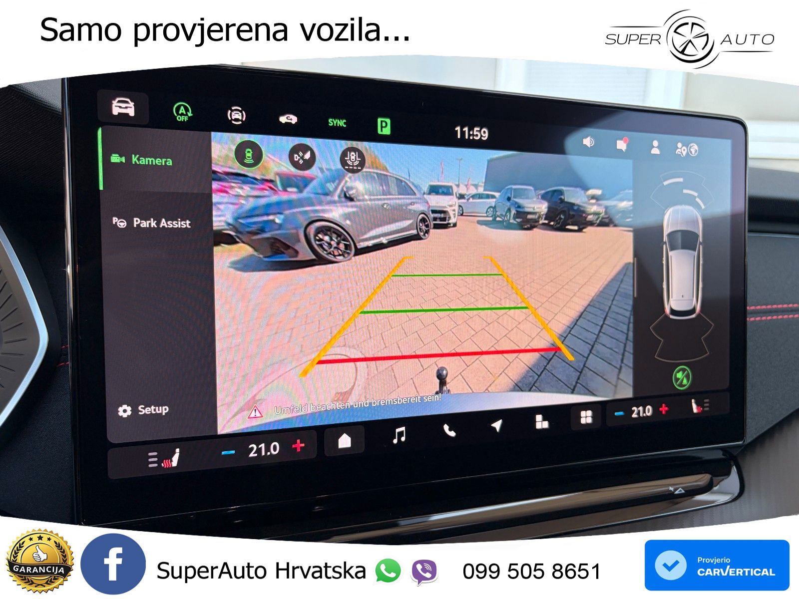 Škoda Octavia Combi RS 2.0 TSI (265 KS) DSG MATRIX+GR SJED+KAM
