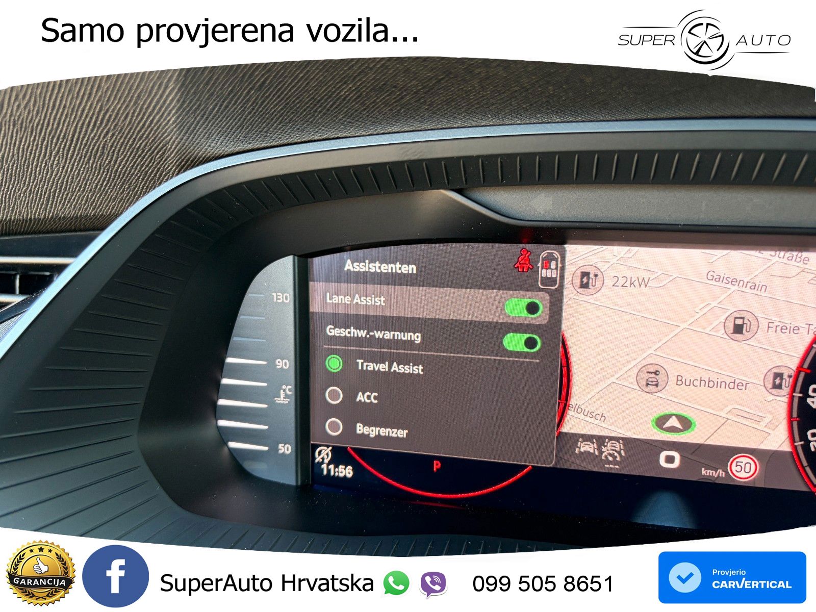 Škoda Octavia Combi RS 2.0 TSI (265 KS) DSG MATRIX+GR SJED+KAM