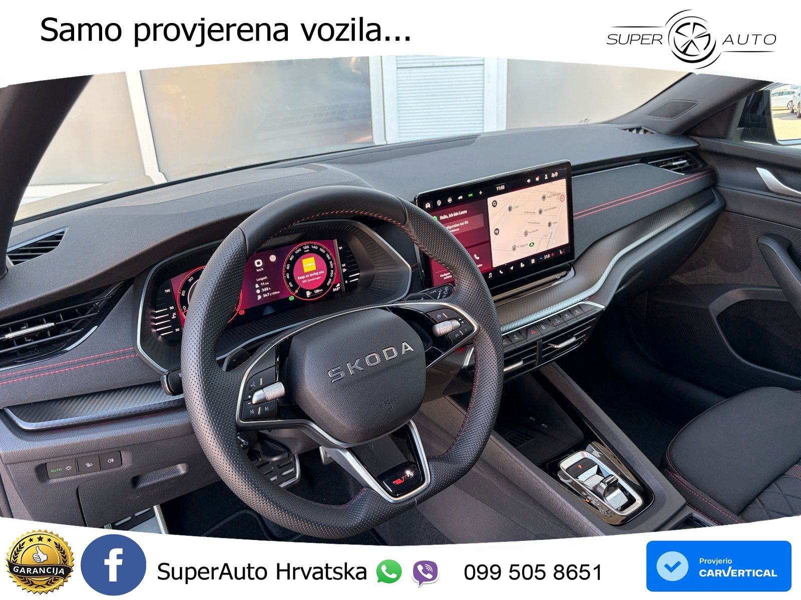 Škoda Octavia Combi RS 2.0 TSI (265 KS) DSG MATRIX+GR SJED+KAM
