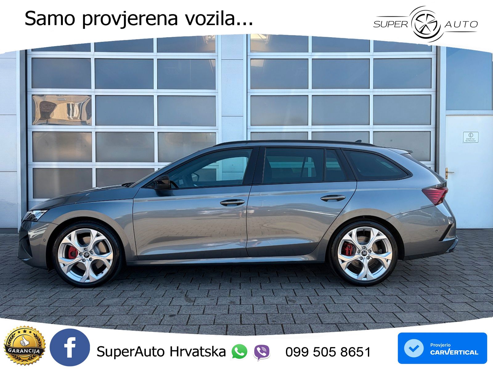 Škoda Octavia Combi RS 2.0 TSI (265 KS) DSG MATRIX+GR SJED+KAM