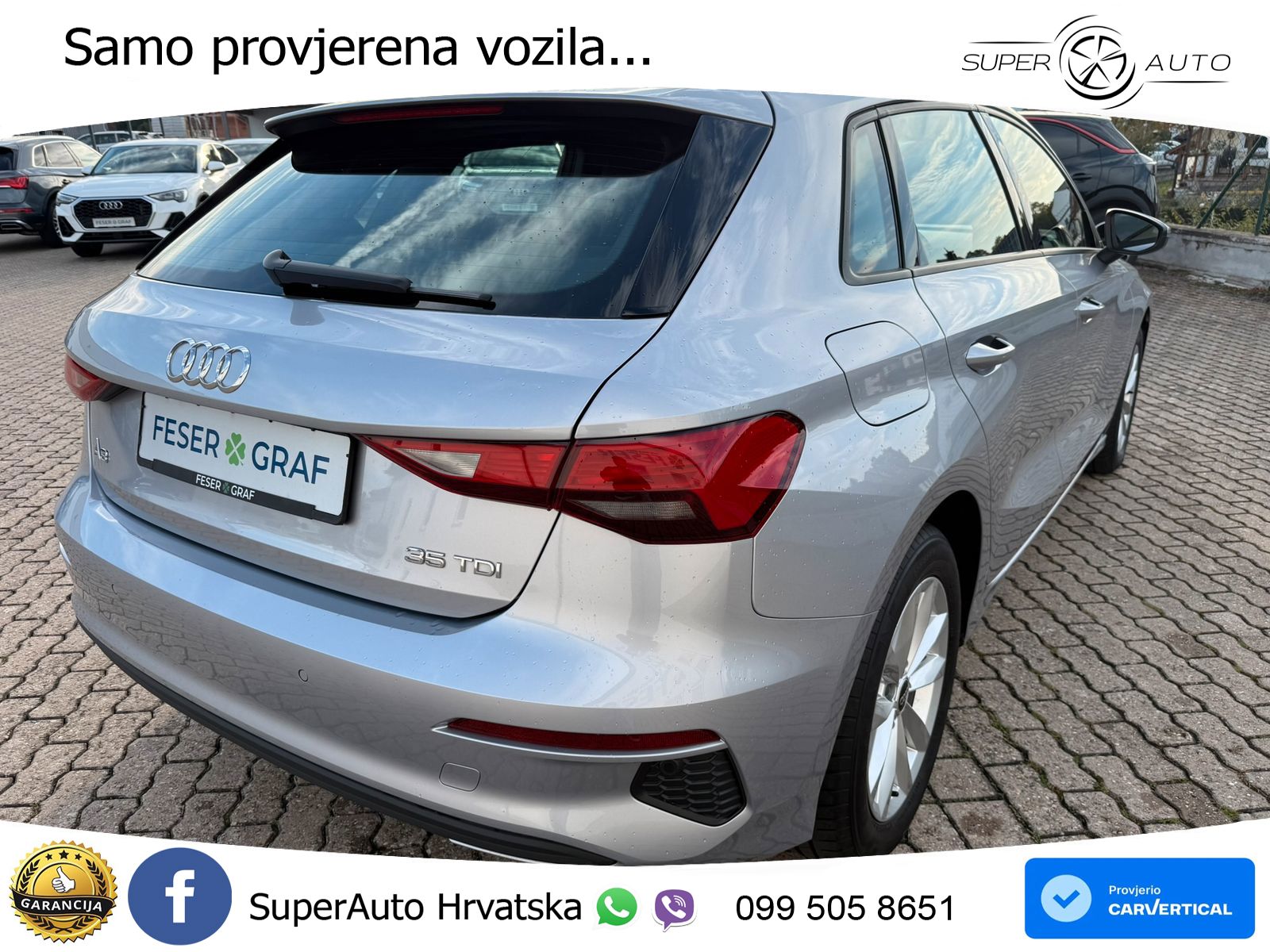 Audi A3 35 TDI (150 KS) S tronic