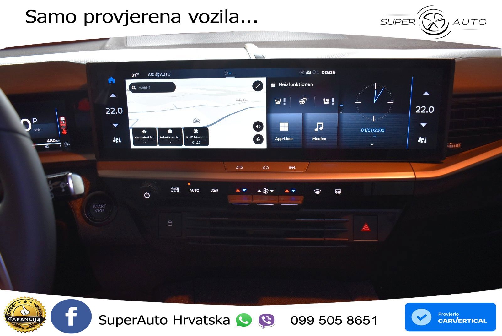 Opel Grandland 1.2 Turbo (145 KS) Hybrid eDCT Edition LED+GR SJED+ACC