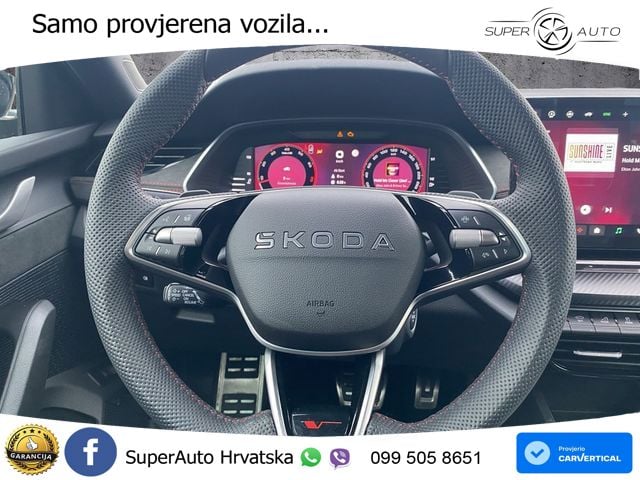 Škoda Octavia Combi RS 2.0 TSI (265 KS) DSG MATRIX+GR SJED+KAM