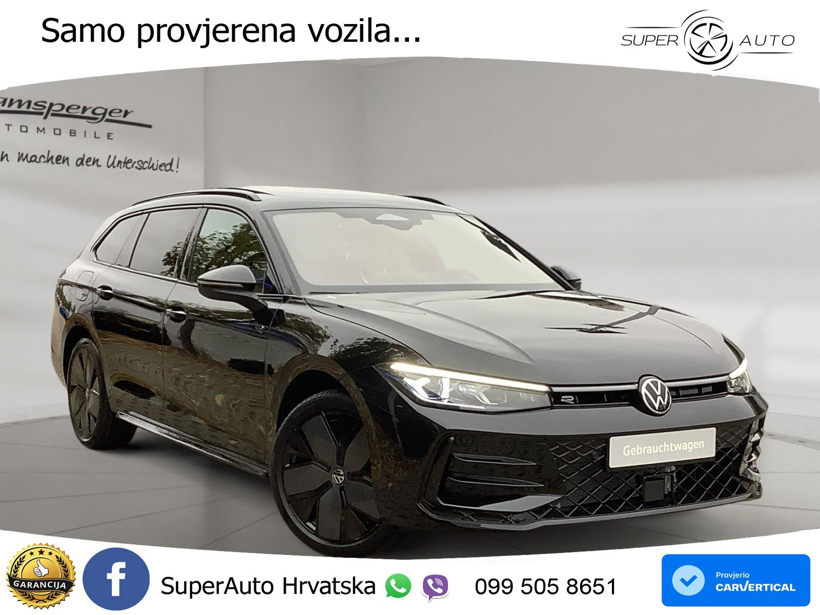 Volkswagen Passat Variant 2.0 TDI (193 KS) 4MOTION DSG R-Line LED+GR SJED+ACC
