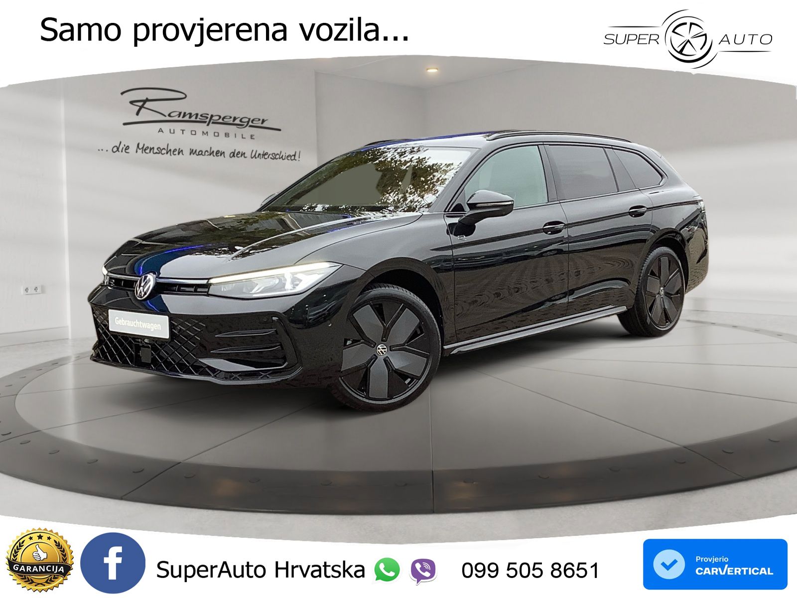 Volkswagen Passat Variant 2.0 TDI (193 KS) 4MOTION DSG R-Line LED+GR SJED+ACC