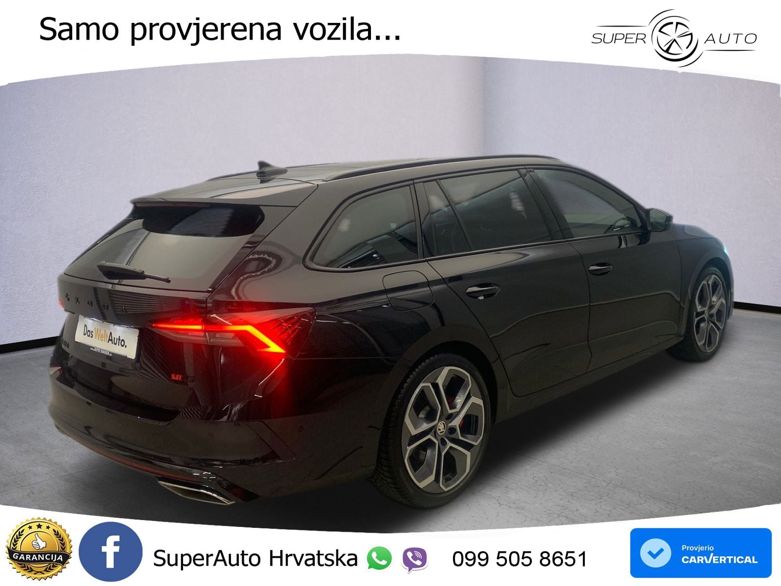 Škoda Octavia Combi RS 2.0 TSI (245 KS) DSG MATRIX+GR SJED+KAM