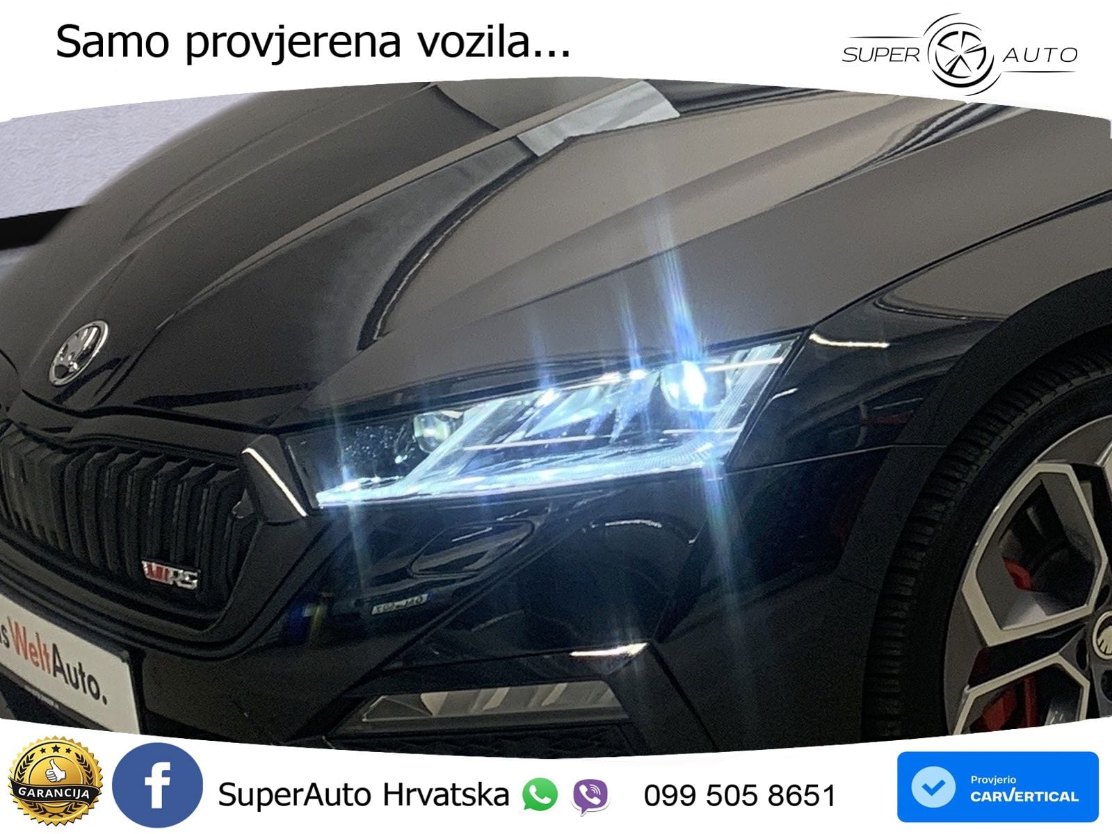 Škoda Octavia Combi RS 2.0 TSI (245 KS) DSG MATRIX+GR SJED+KAM