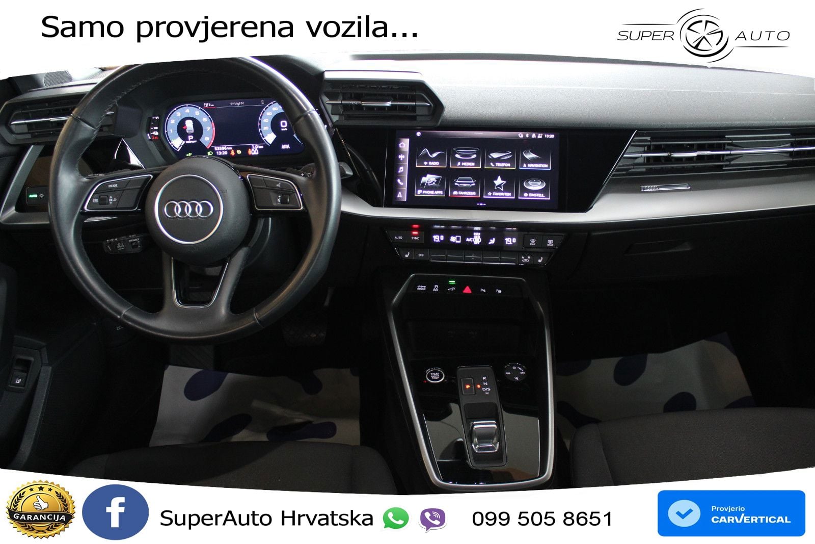 Audi A3 40 TFSIe (204 KS) S tronic LED+GR SJED+ACC