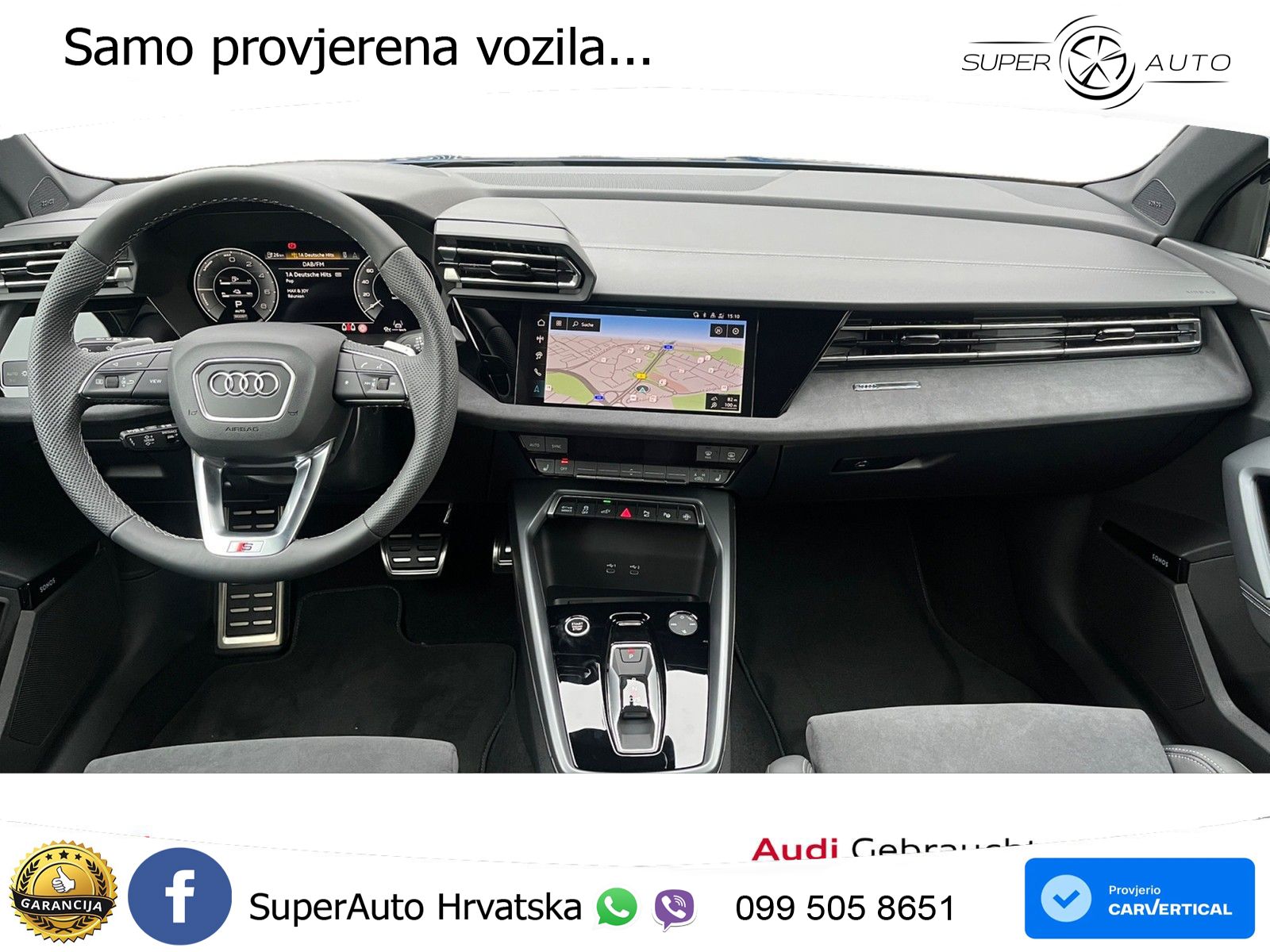 Audi A3 45 TFSIe (272 KS) S tronic S line MATRIX+GR SJED+KAM