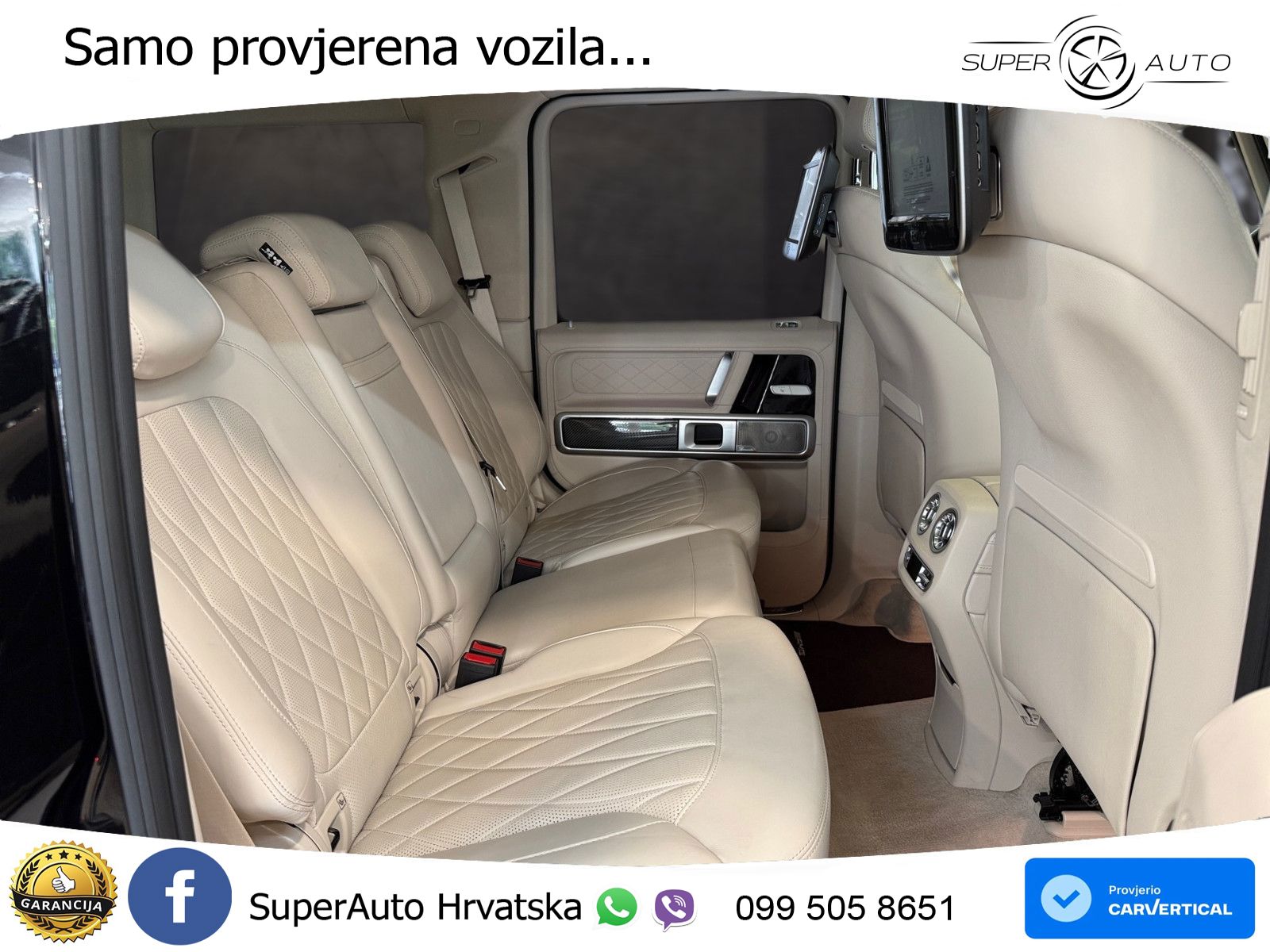 Mercedes AMG G 63 Long V8 (585 KS) 4MATIC 9G-TRONIC AMG SPEEDSHIFT PLUS Exclusive LED+GR SJED+ACC