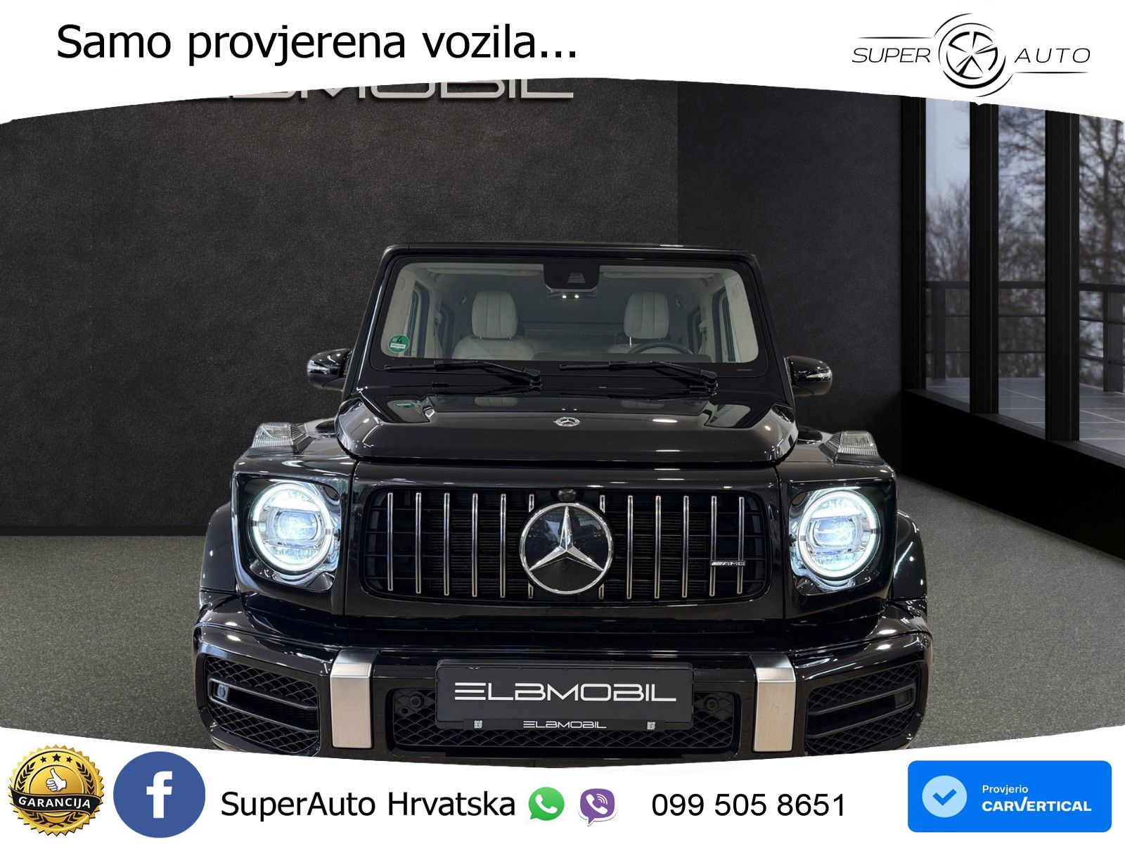 Mercedes AMG G 63 Long V8 (585 KS) 4MATIC 9G-TRONIC AMG SPEEDSHIFT PLUS Exclusive LED+GR SJED+ACC