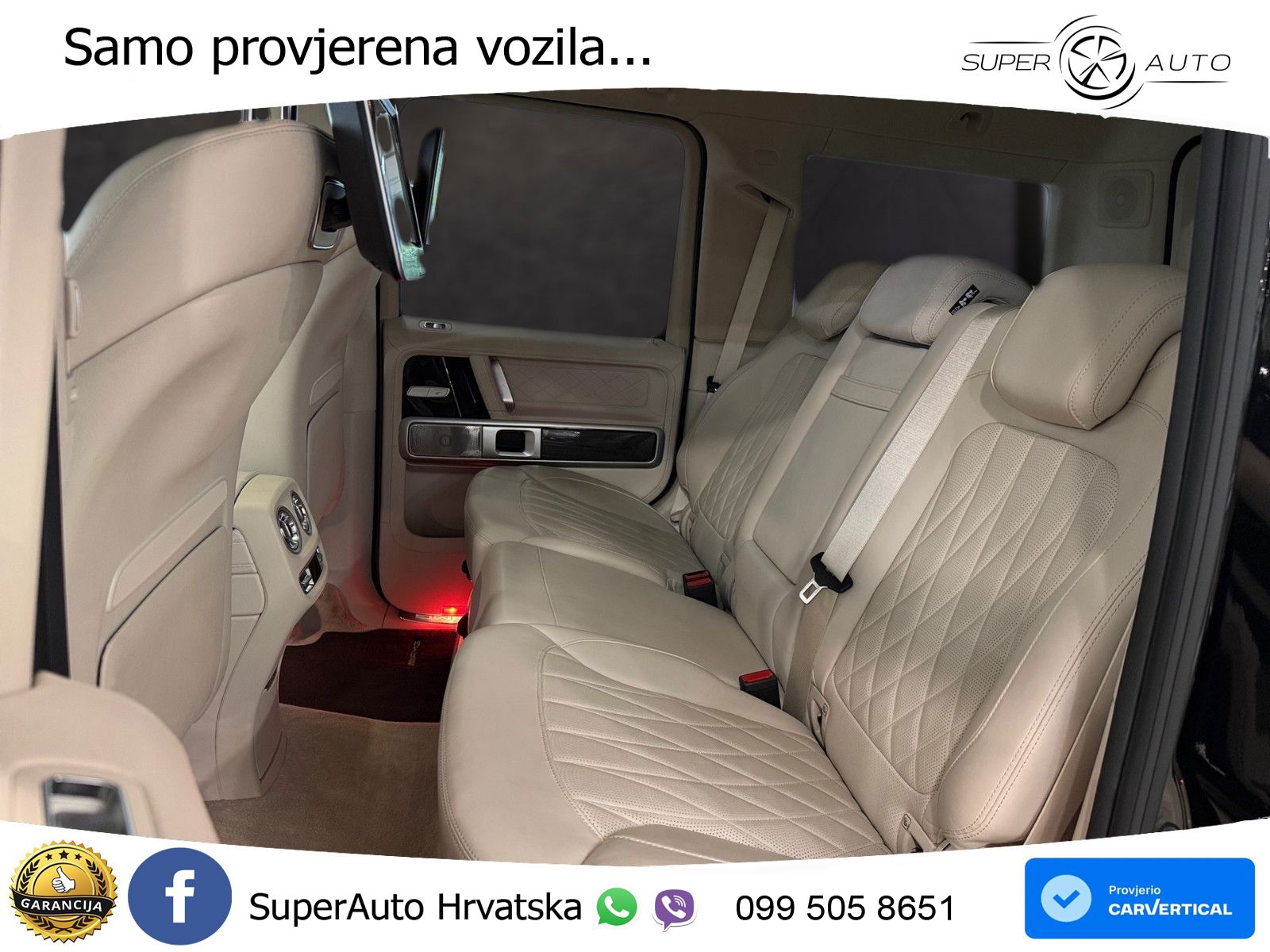 Mercedes AMG G 63 Long V8 (585 KS) 4MATIC 9G-TRONIC AMG SPEEDSHIFT PLUS Exclusive LED+GR SJED+ACC