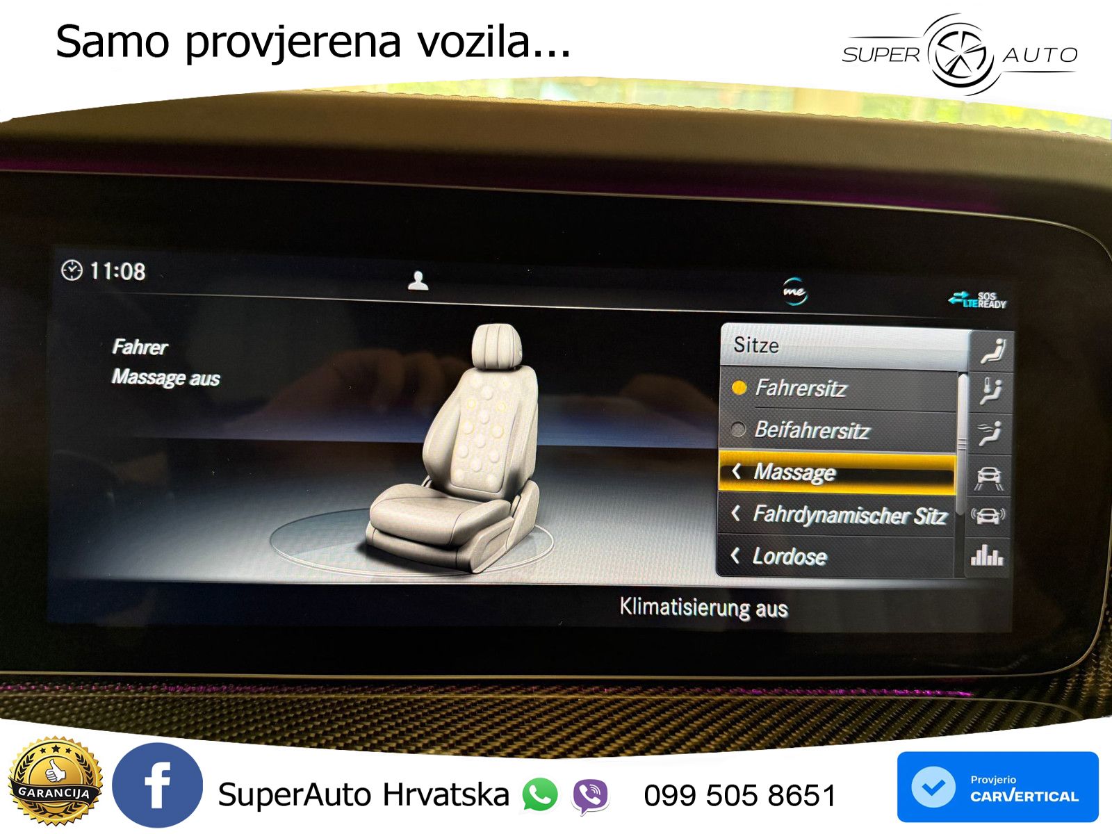 Mercedes AMG G 63 Long V8 (585 KS) 4MATIC 9G-TRONIC AMG SPEEDSHIFT PLUS Exclusive LED+GR SJED+ACC
